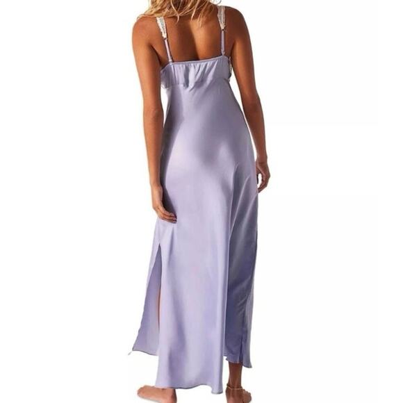 NWOT Free people countryside maxi slip sz s - Picture 4 of 6